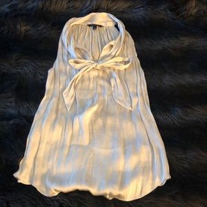 XS Banana Republic champagne silky blouse tank